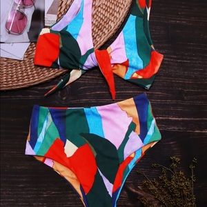 Colorful high waist bikini *Brand New*